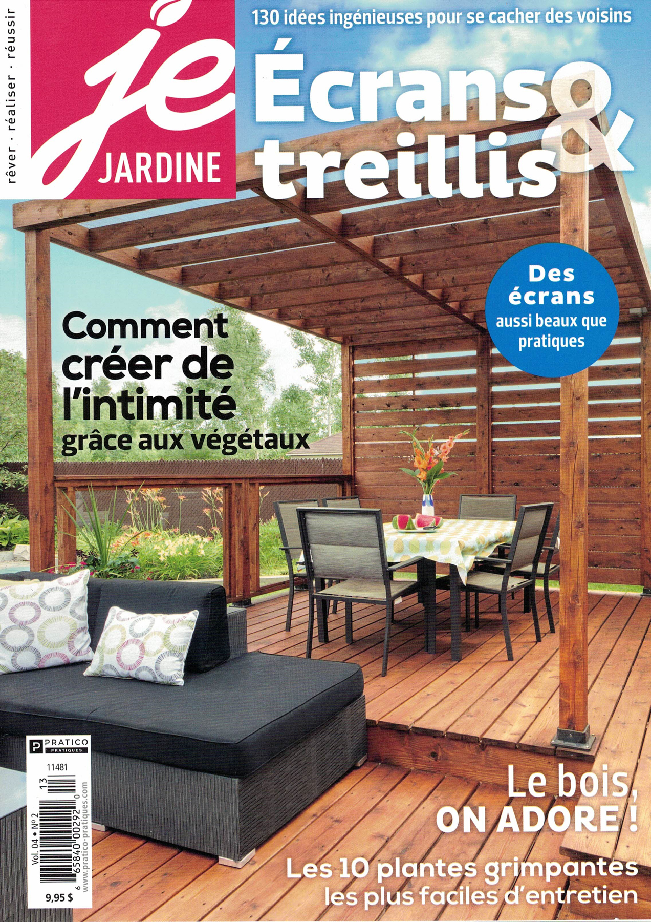 Je jardine – Écrans & treillis – mars 2020