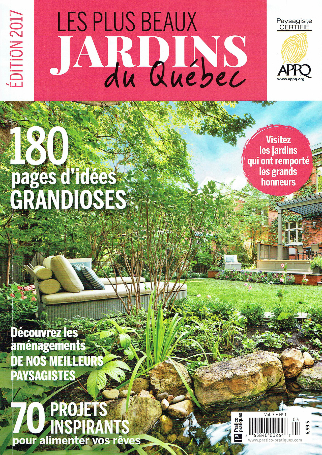 Les plus beaux jardins du Québec 2017